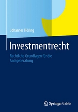 Investmentrecht - Johannes Höring