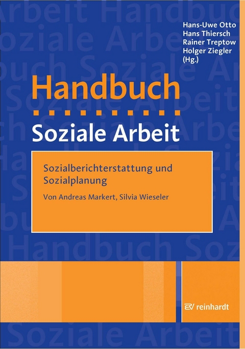 Sozialberichterstattung und Sozialplanung -  Andreas Markert,  Silvia Wieseler