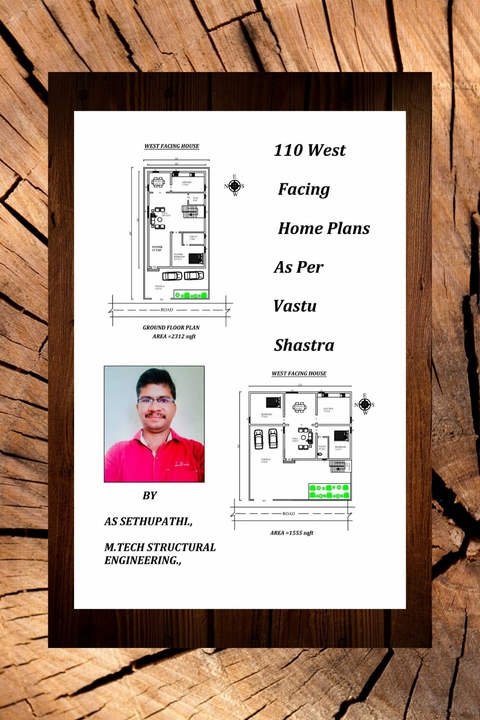 110 West Facing Home Plans As Per Vastu Shastra -  A S SETHU PATHI