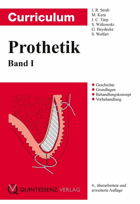 Curriculum Prothetik - Jörg R. Strub, Matthias Kern, Jens Christoph Türp, Siegbert Witkowski, Guido Heydecke, Stefan Wolfart