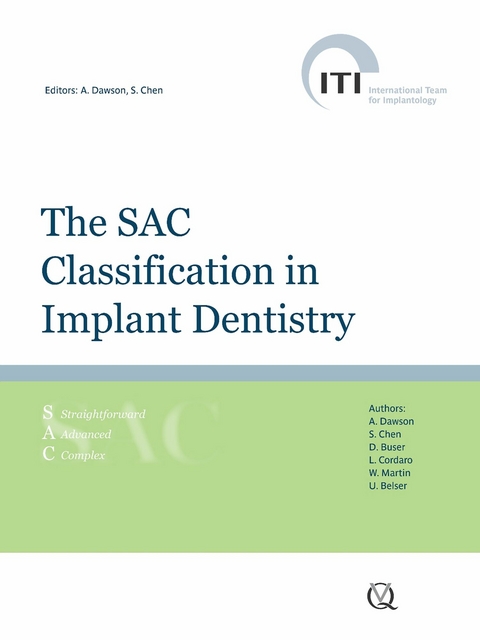 The SAC Classification in Implant Dentistry - Anthony Dawson, Steven Chen