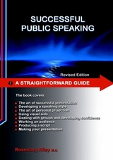 Straightforward Guide To Successful Public Speaking - Riley, Rosemary