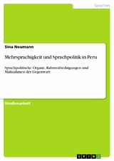 Mehrsprachigkeit und Sprachpolitik in Peru - Sina Neumann