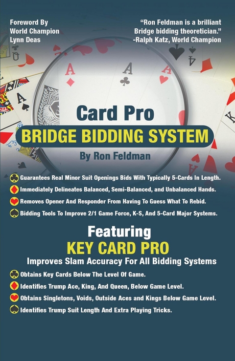 Card Pro Bridge Bidding System - Ron Feldman