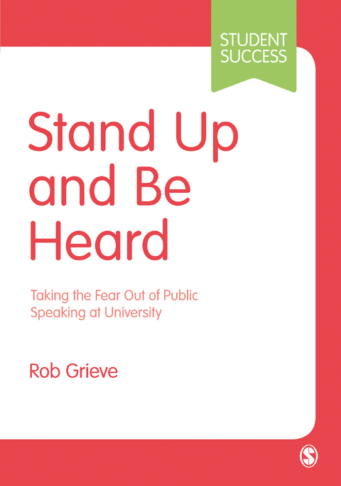 Stand Up and Be Heard - Rob Grieve