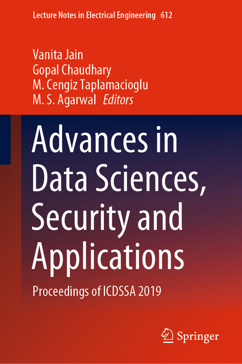 Advances in Data Sciences, Security and Applications - 