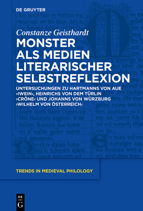 Monster als Medien literarischer Selbstreflexion -  Constanze Geisthardt