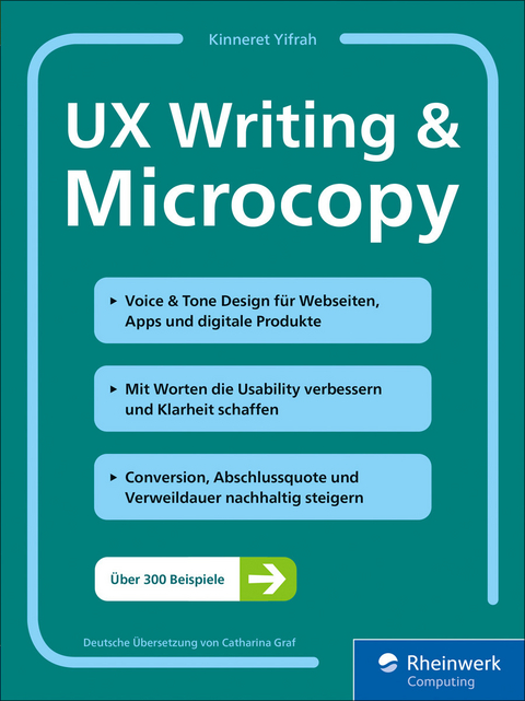 UX Writing u. Microcopy -  Kinneret Yifrah