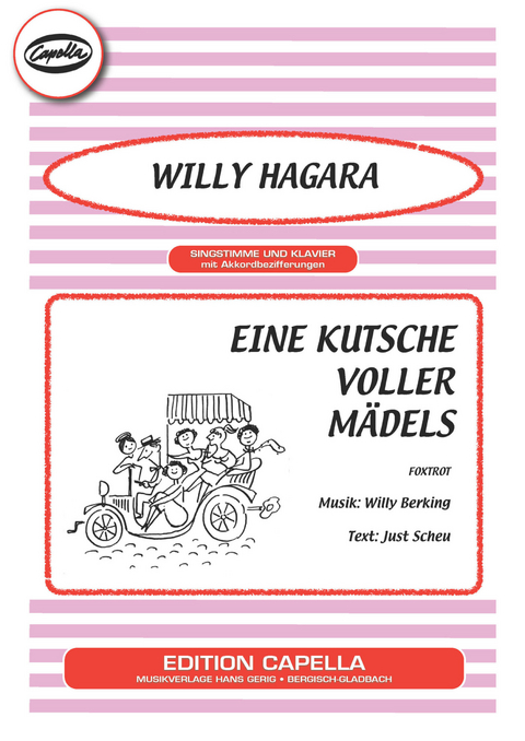 Eine Kutsche voller Mädels - Willy Berking, Just Scheu, Willy Hagara