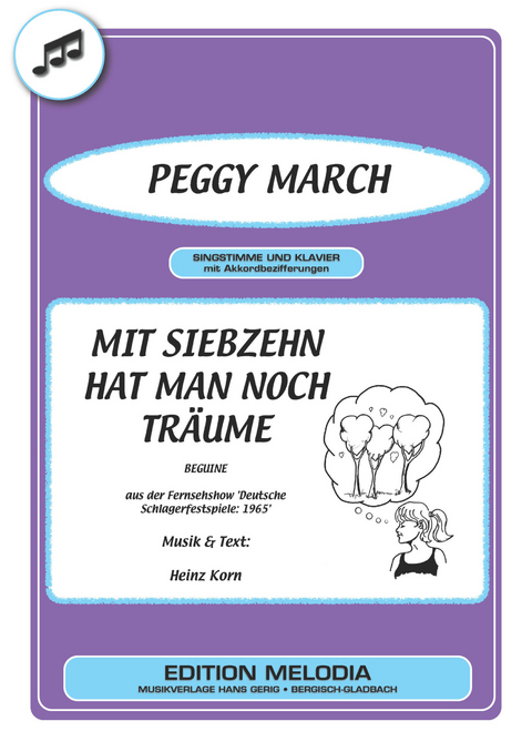 Mit siebzehn hat man noch Träume - Heinz Korn, Peggy March