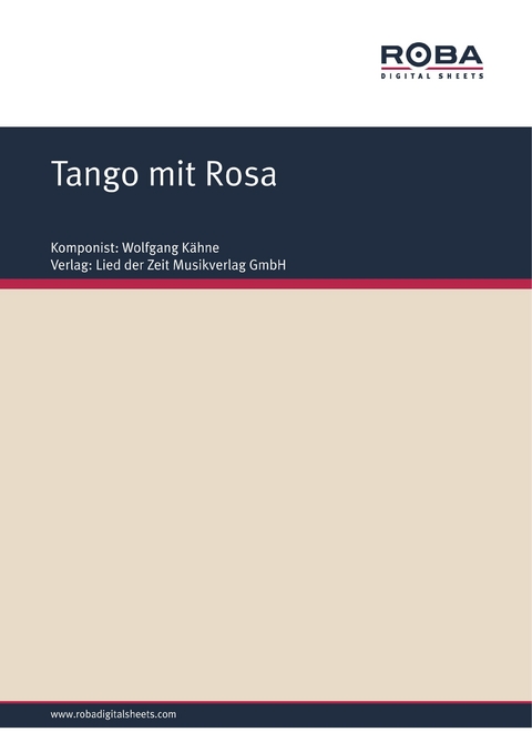 Tango mit Rosa - Wolfgang Kähne, Gerd Halbach