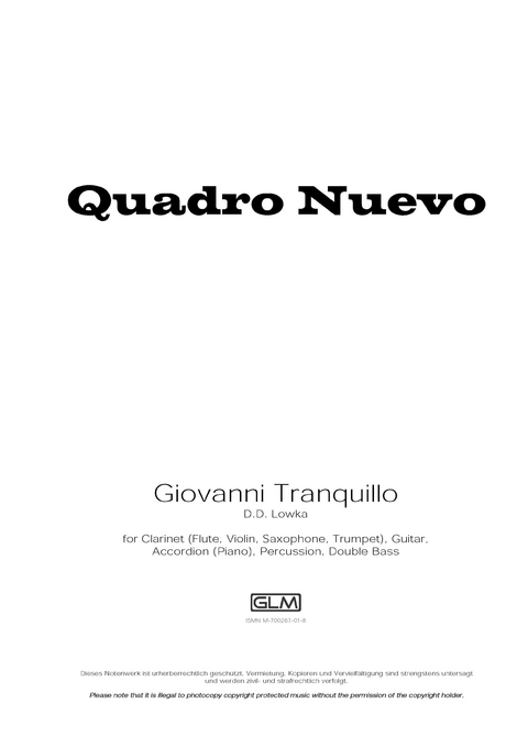 Giovanni Tranquillo - D. D. Lowka