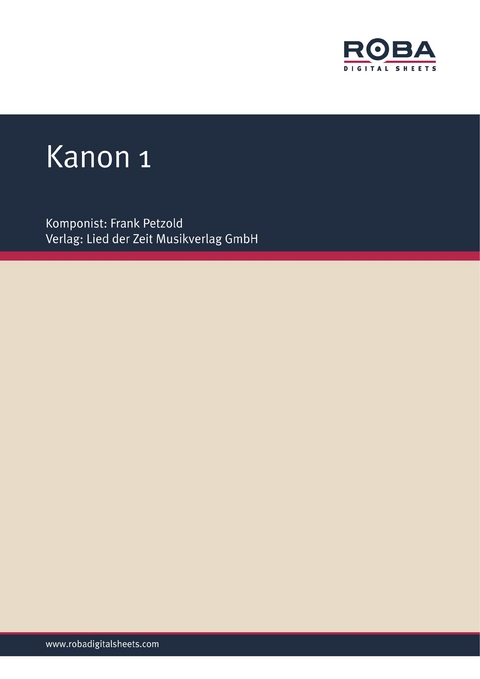 Kanon 1 - Frank Petzold