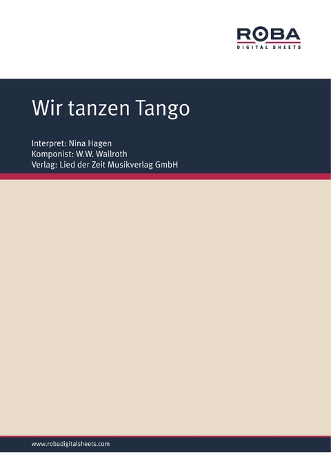 Wir tanzen Tango - W. W. Wallroth, Werner Mangalin