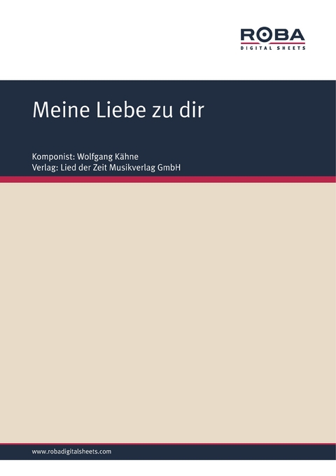 Meine Liebe zu dir - Dieter Schneider