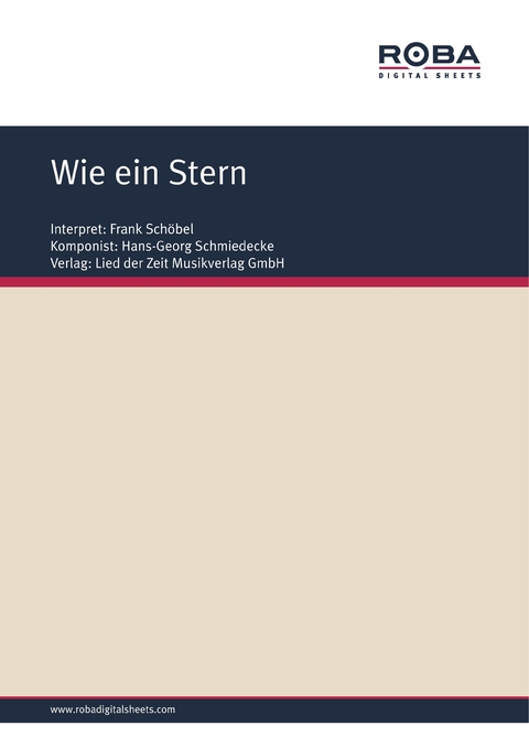 Wie ein Stern - Dieter Lietz