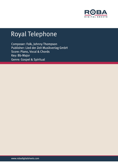 Royal Telephone - Johnny Thompson