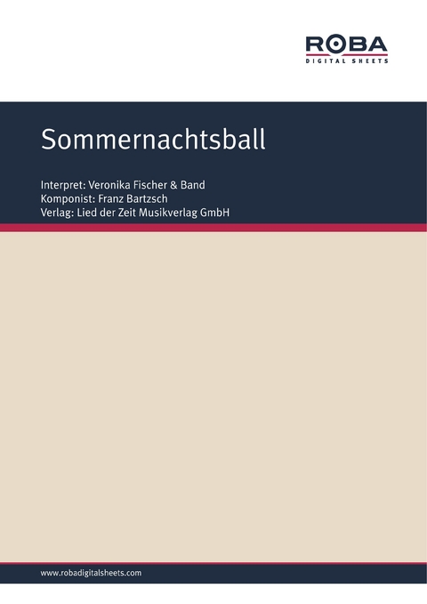 Sommernachtsball - Franz Bartzsch, Rolf Hurdelhey, Kurt Demmler