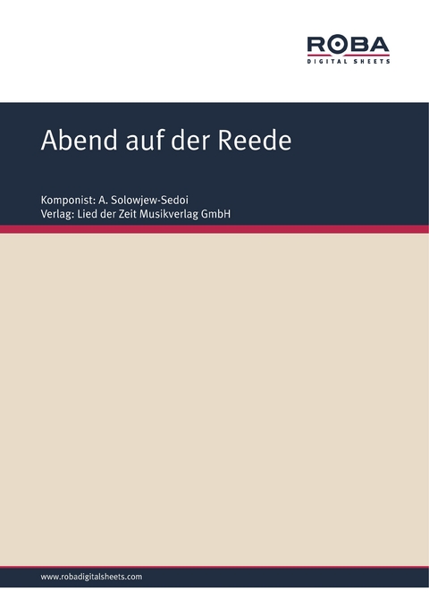 Abend auf der Reede -  Solowjew-Sedoi, A. Ott