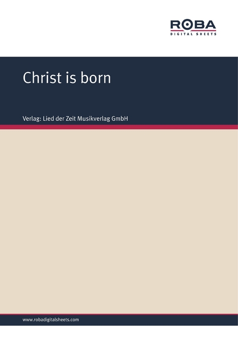 Christ is born -  Traditional