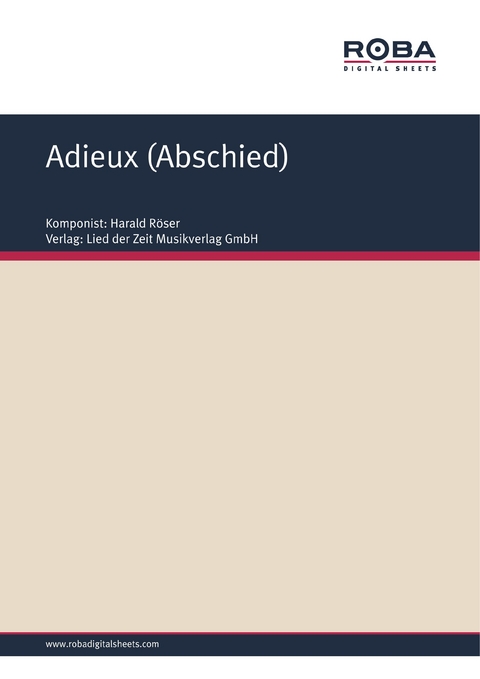 Adieux (Abschied) - Harald Röser