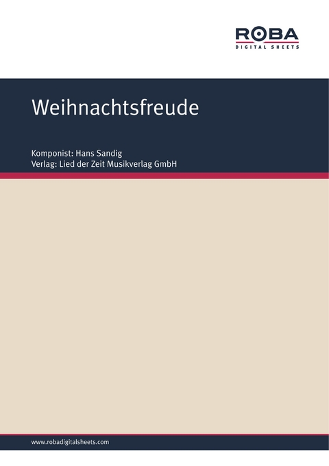 Weihnachtsfreude - Hans Sandig, Erika Engel