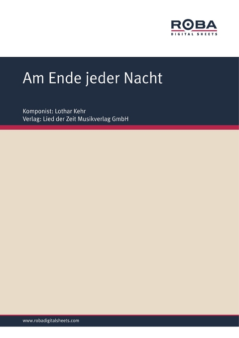 Am Ende jeder Nacht - Dieter Schneider