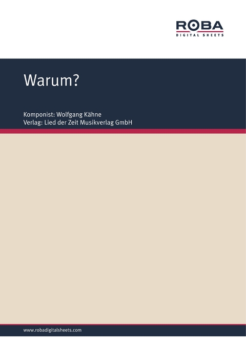 Warum? - Wolfgang Kähne, Wolfgang Brandenstein