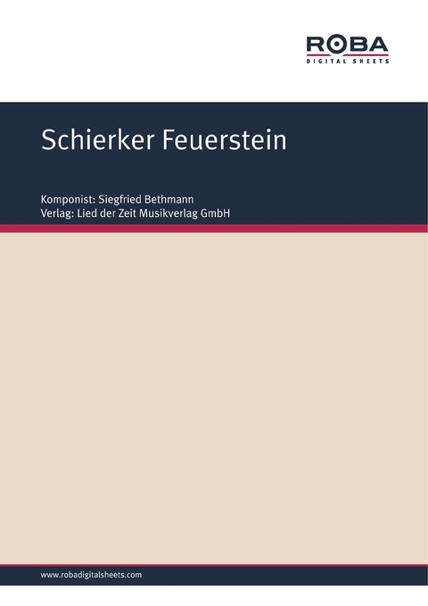 Schierker Feuerstein - Siegfried Bethmann