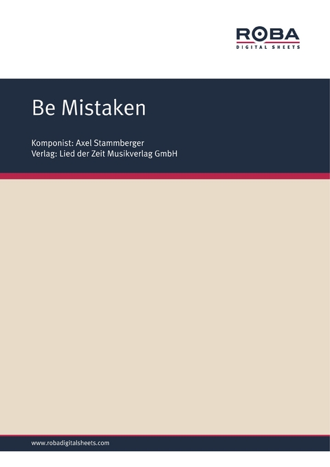 Be Mistaken - Axel Stammberger