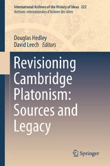 Revisioning Cambridge Platonism: Sources and Legacy - 