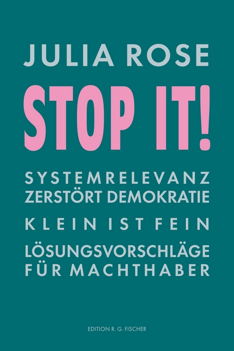 Stop it! - Julia Rose