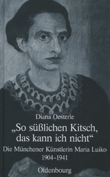 "So süßlichen Kitsch, das kann ich nicht" - Diana Oesterle