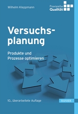 Versuchsplanung - Wilhelm Kleppmann