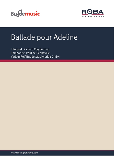 Ballade pour Adeline - Richard Clayderman