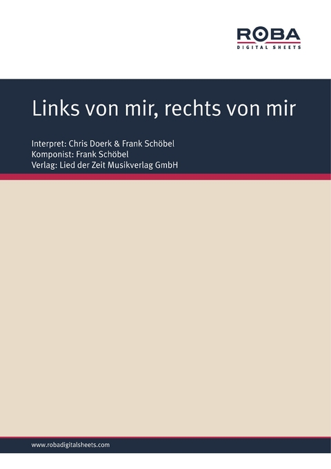 Links von mir, rechts von mir - Frank Schöbel, Wolfgang Brandenstein