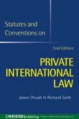 Statutes and Conventions on Private International Law 2/e - Chuah, Jason; Earle, Richard