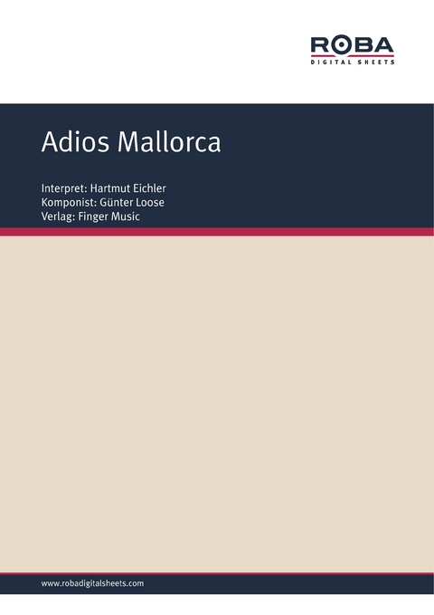 Adios Mallorca - F. Kruntorad