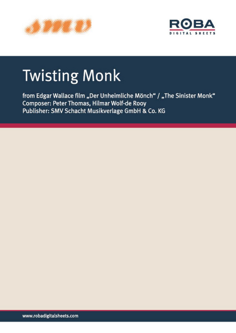 Twisting Monk - Peter Thomas, Hilmar Wolf-de Rooy