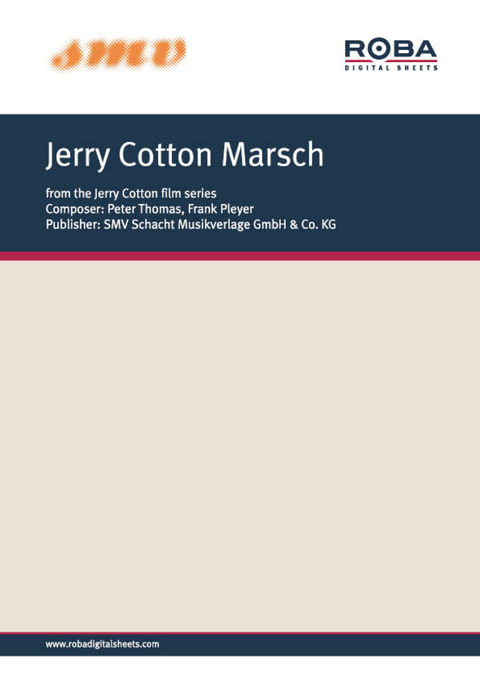 Jerry Cotton Marsch - Peter Thomas, Frank Pleyer