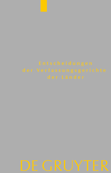 Baden-Württemberg, Berlin, Brandenburg, Hamburg, Hessen, Saarland, Sachsen, Schleswig-Holstein, Thüringen - 