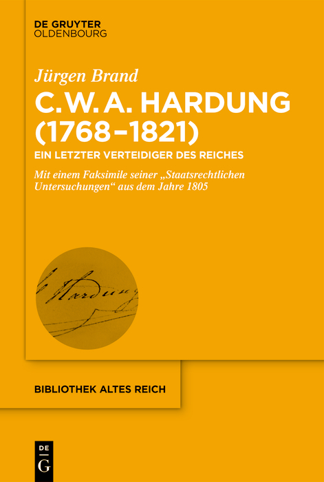 Clemens Wilhelm Adolph Hardung (1768–1821) - Jürgen Brand