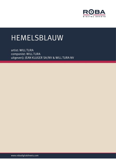 HEMELSBLAUW - Will Tura, Dennis Peirs