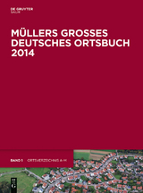 Müllers Großes Deutsches Ortsbuch 2014 - 