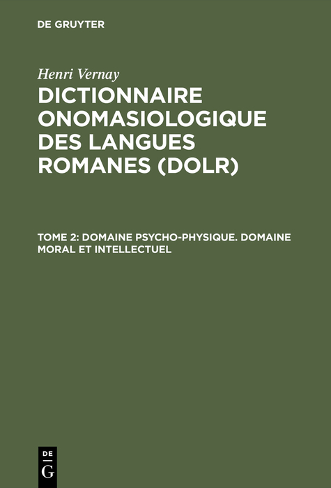 Domaine psycho-physique. Domaine moral et intellectuel - Henri Vernay