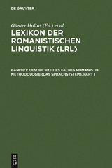 Geschichte des Faches Romanistik. Methodologie (Das Sprachsystem) - 