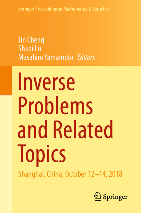 Inverse Problems and Related Topics - 