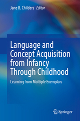 Language and Concept Acquisition from Infancy Through Childhood - 