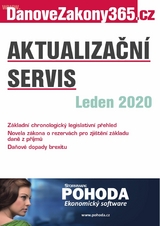 Daňové zákony 2020 - Aktualizační servis LEDEN - NEWSLETTER - vydavatelství