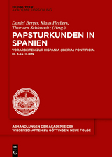 Papsturkunden in Spanien - 